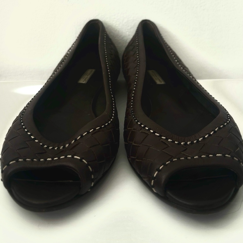 Vintage Bottega Veneta peep toe - Picture 5 of 7